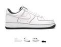 Nike Air Force 1 '07 Low White Black Outline Swoosh.
