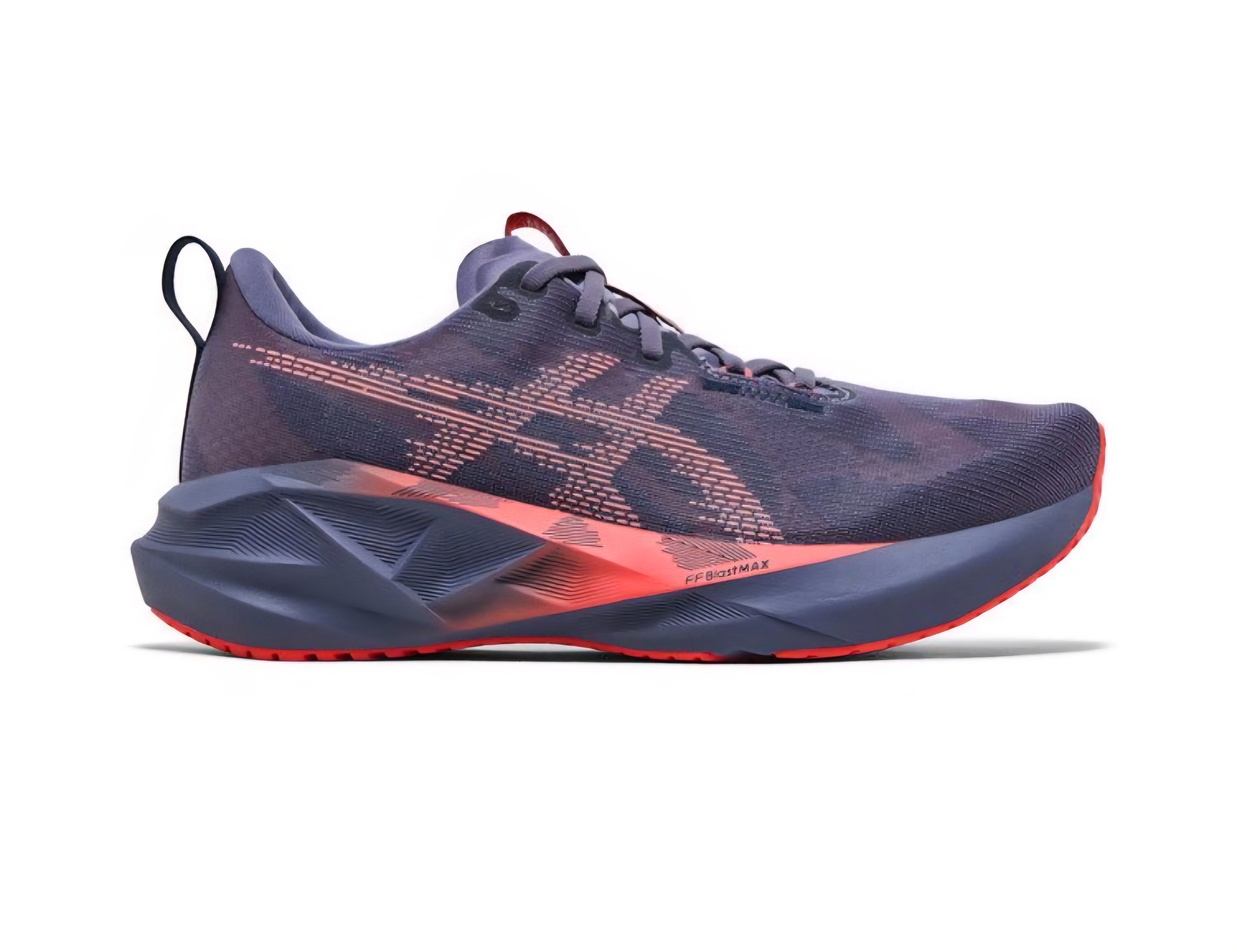 Asics Novablast 5 'Greyish Purple/Coral Reef