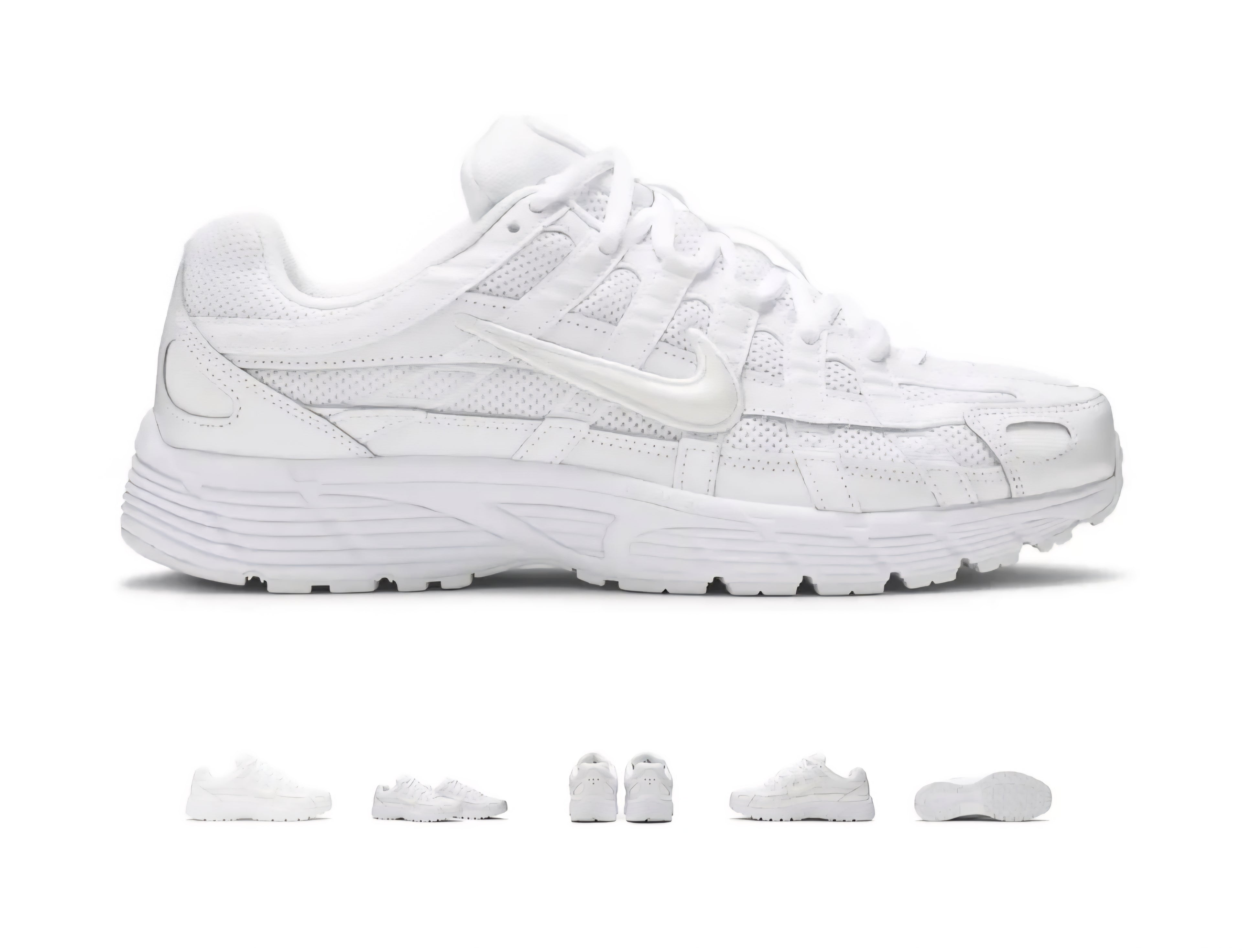 Nike P-6000 " Triple White "