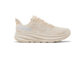 Hoka Clifton 9 sneaker in the Shifting Sand/Eggnog