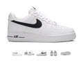 Nike Air Force 1 '07 "black swoosh logo "