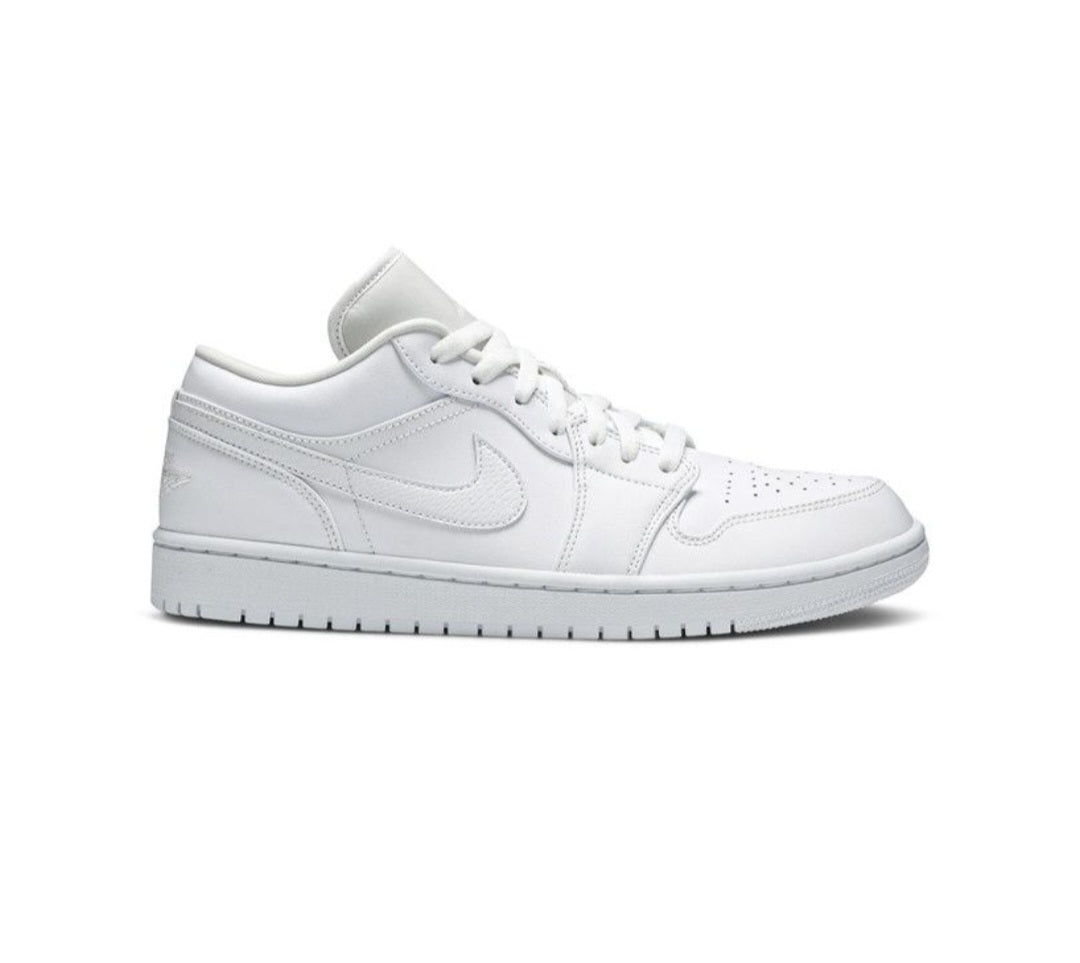 Nike Air Jordan 1 Low in the Triple White