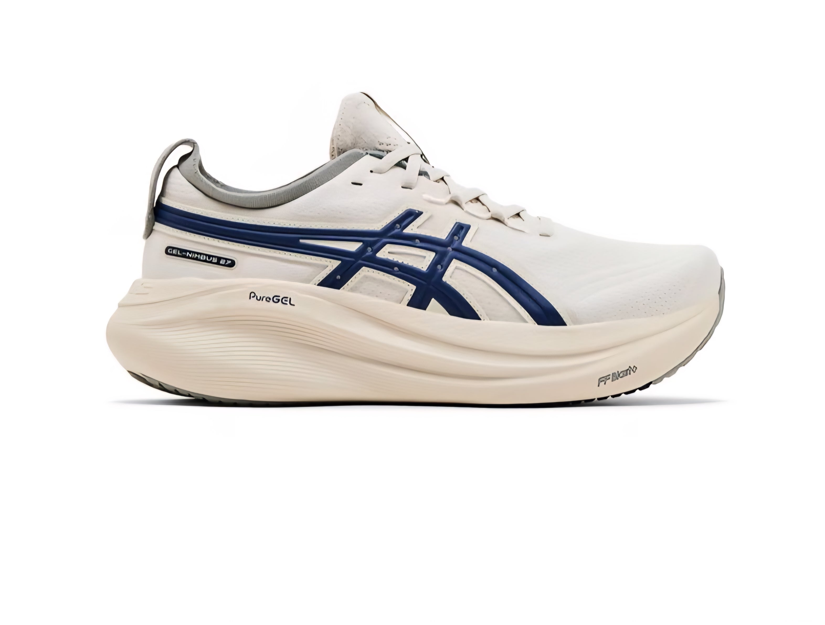 Asics Gel Nimbus 27 'Birch and "Indigo Blue"