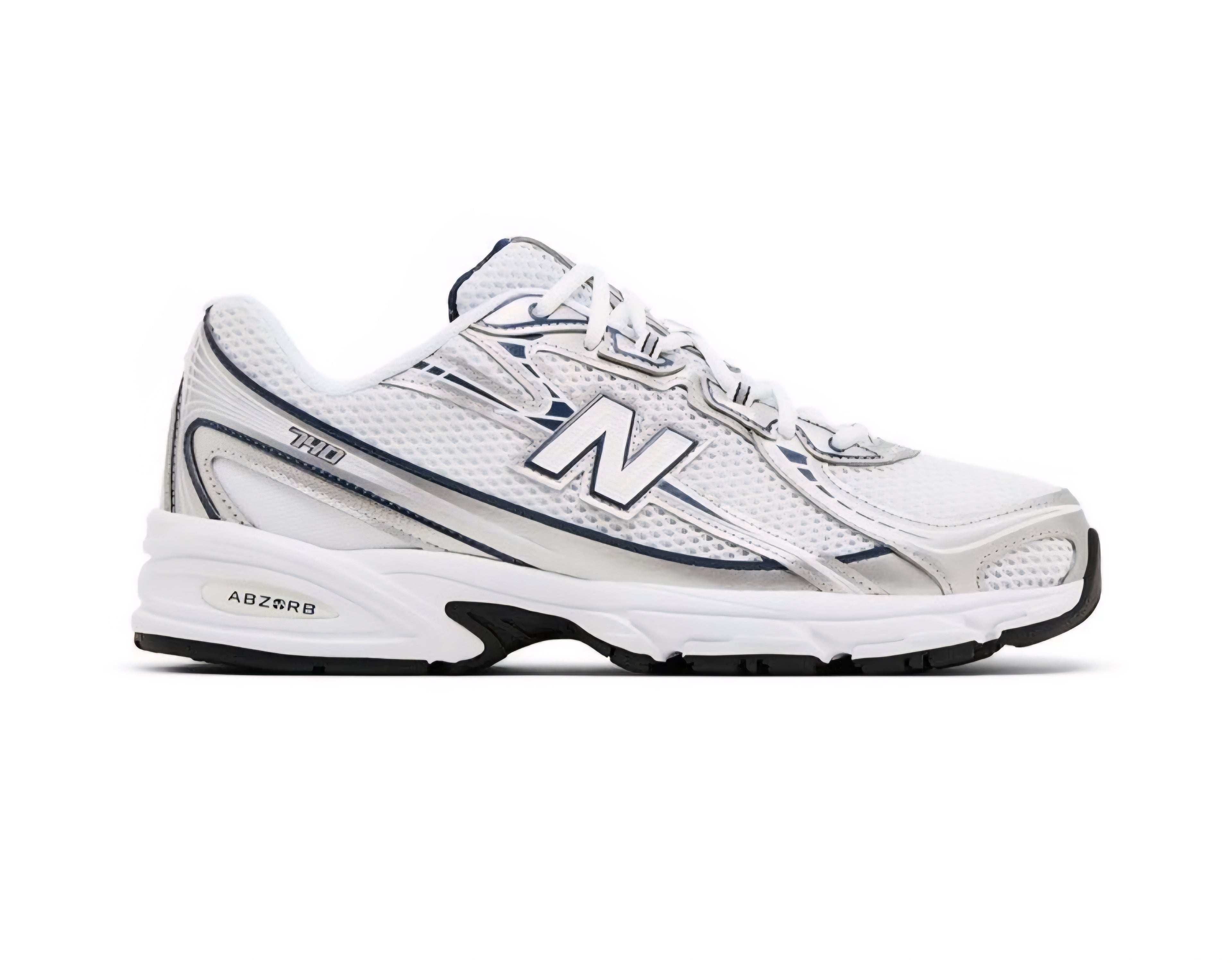 New Balance 740v2 " White Navy Shadow Grey "